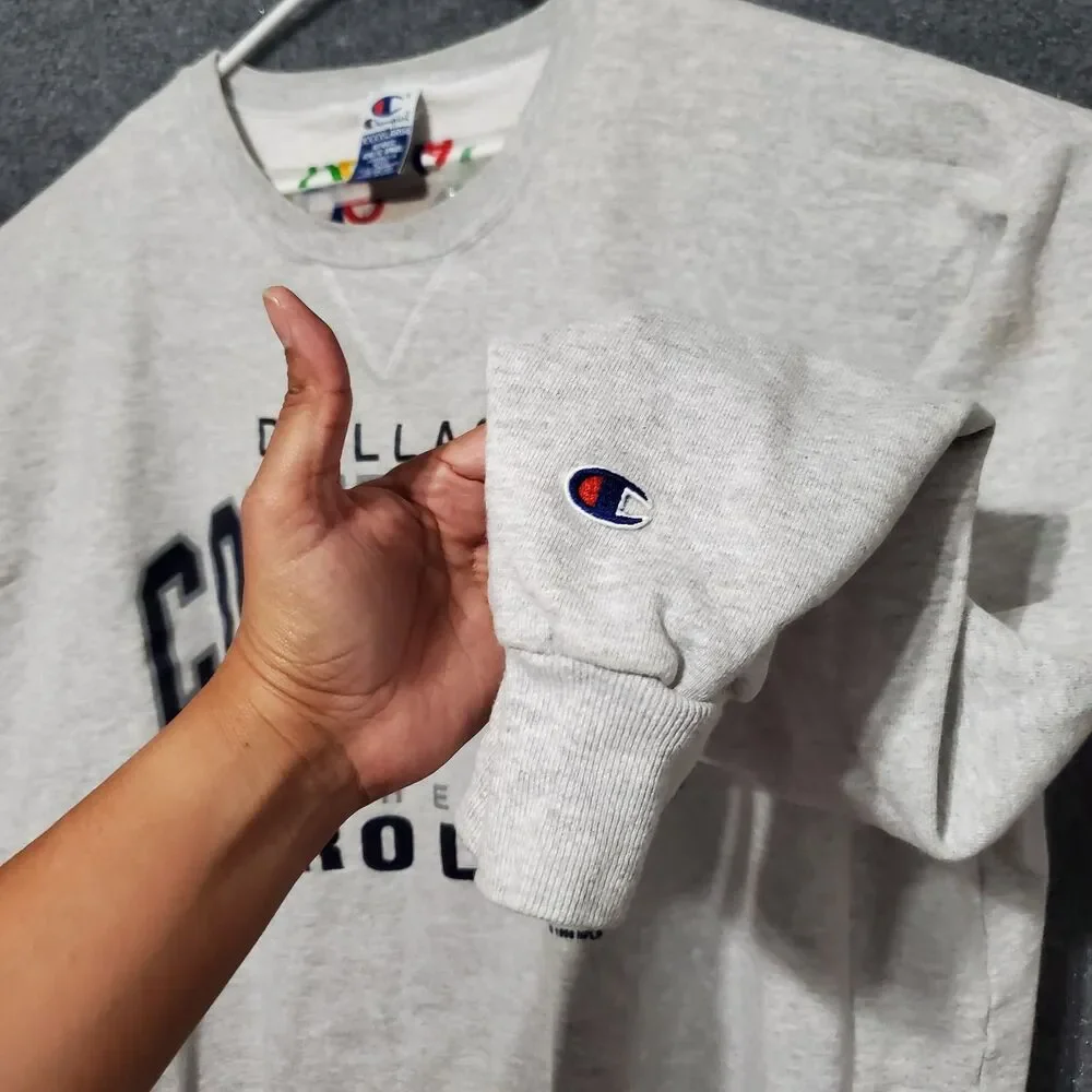 Vintage Dallas Cowboys Sweatshirt Pro Line NFL Champion Mens 4XL Gray 90s 1996